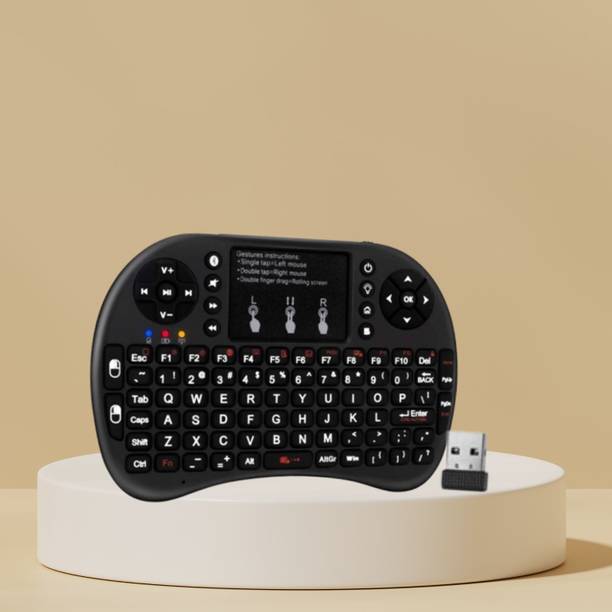 Clairbell Bluetooth (Wireless Keyboard) USB Rechargeable Keyboard With Pocket Size H325 Wireless Thumb-size Multi-device Keyboard Compatible with Tablet