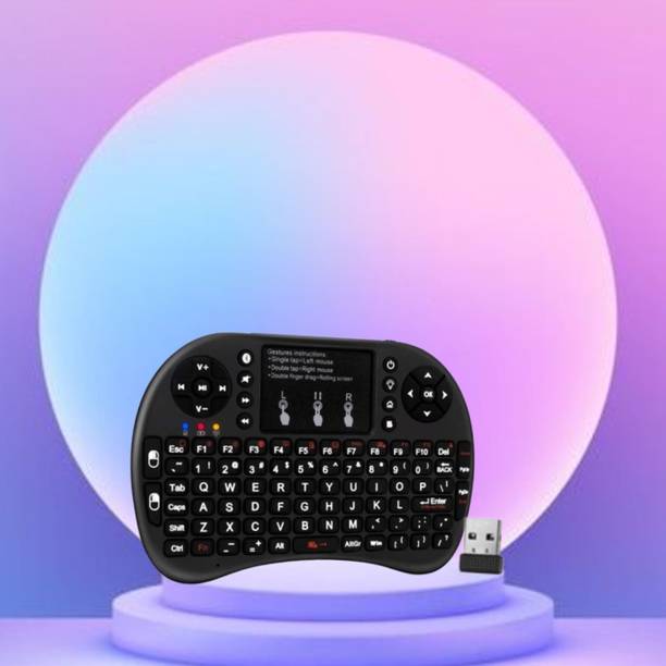 Clairbell Bluetooth (Wireless Keyboard) USB Rechargeable Keyboard With Pocket Size I119 Wireless Thumb-size Multi-device Keyboard Compatible with Tablet