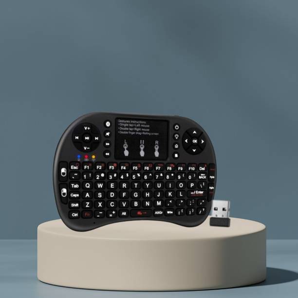 Clairbell Bluetooth (Wireless Keyboard) USB Rechargeable Keyboard With Pocket Size H223 Wireless Thumb-size Multi-device Keyboard Compatible with Tablet
