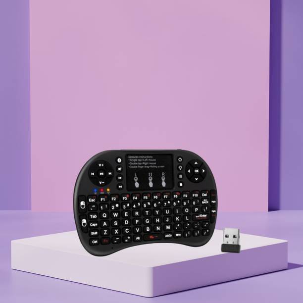 GUGGU Bluetooth (Wireless Keyboard) USB Rechargeable Keyboard With Pocket Size G19 Wireless Thumb-size Multi-device Keyboard Compatible with Tablet