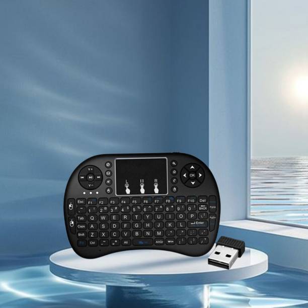 Clairbell Bluetooth (Wireless Keyboard) USB Rechargeable Keyboard With Pocket Size I356 Wireless Thumb-size Multi-device Keyboard Compatible with Tablet