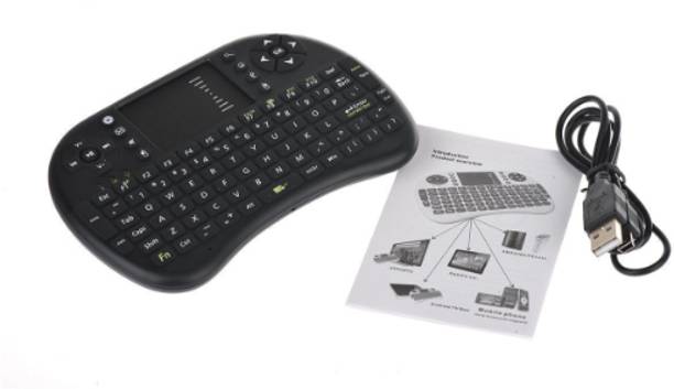 GUGGU AJ_803A_MINI WIRELESS KEYBOARD COMPATIBLE WITH LAPTOPS/SMARTPHONES TV TOUCHPAD Wireless Handheld Multi-device Keyboard Compatible with Desktop, Laptop, Mac