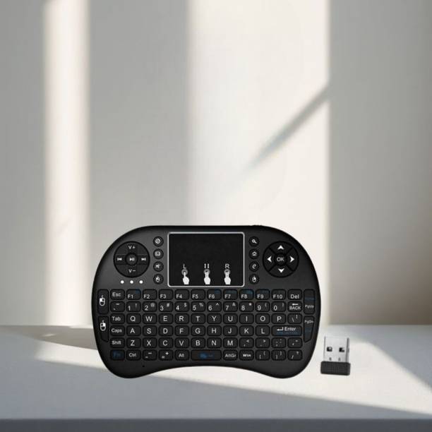 GUGGU Bluetooth (Wireless Keyboard) USB Rechargeable Keyboard With Pocket Size F488 Wireless Thumb-size Multi-device Keyboard Compatible with Tablet