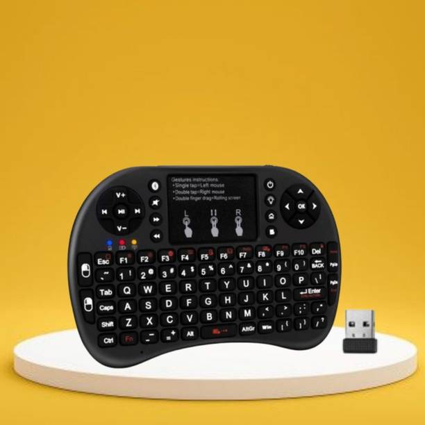 Clairbell Bluetooth (Wireless Keyboard) USB Rechargeable Keyboard With Pocket Size K456 Wireless Thumb-size Multi-device Keyboard Compatible with Tablet
