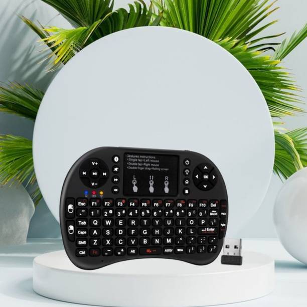Clairbell Bluetooth (Wireless Keyboard) USB Rechargeable Keyboard With Pocket Size H73 Wireless Thumb-size Multi-device Keyboard Compatible with Tablet