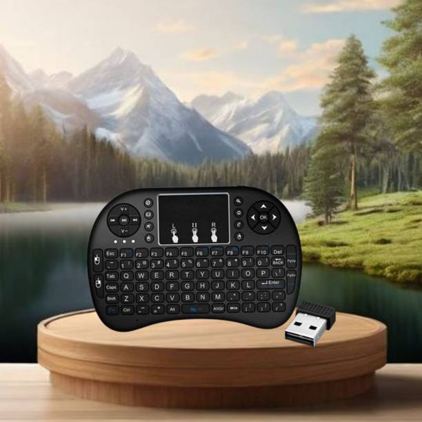 FRONY Bluetooth (Wireless Keyboard) USB Rechargeable Keyboard With Pocket Size B29 Wireless Thumb-size Multi-device Keyboard Compatible with Tablet
