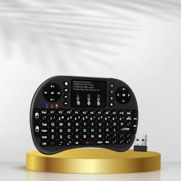 Clairbell Bluetooth (Wireless Keyboard) USB Rechargeable Keyboard With Pocket Size K336 Wireless Thumb-size Multi-device Keyboard Compatible with Tablet