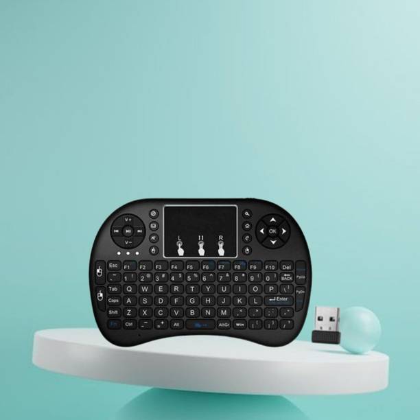 GUGGU Bluetooth (Wireless Keyboard) USB Rechargeable Keyboard With Pocket Size F314 Wireless Thumb-size Multi-device Keyboard Compatible with Tablet