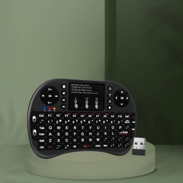 Clairbell Bluetooth (Wireless Keyboard) USB Rechargeable Keyboard With Pocket Size K438 Wireless Thumb-size Multi-device Keyboard Compatible with Tablet