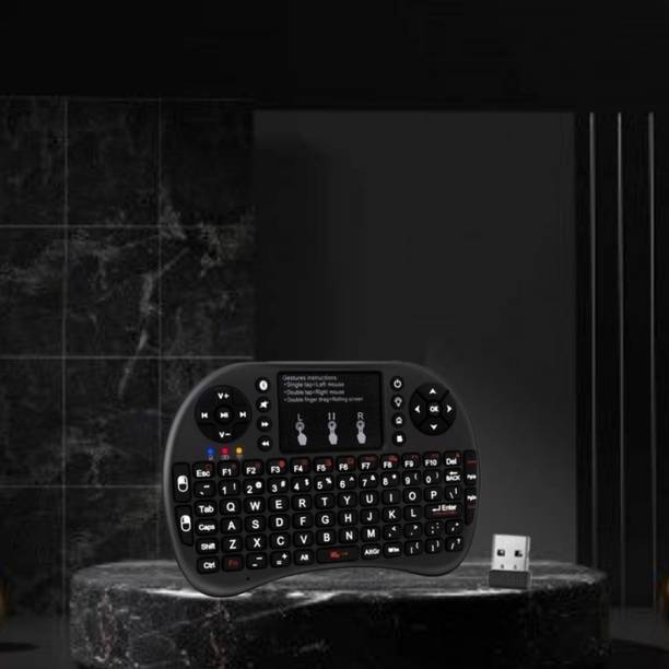 Clairbell Bluetooth (Wireless Keyboard) USB Rechargeable Keyboard With Pocket Size H358 Wireless Thumb-size Multi-device Keyboard Compatible with Tablet
