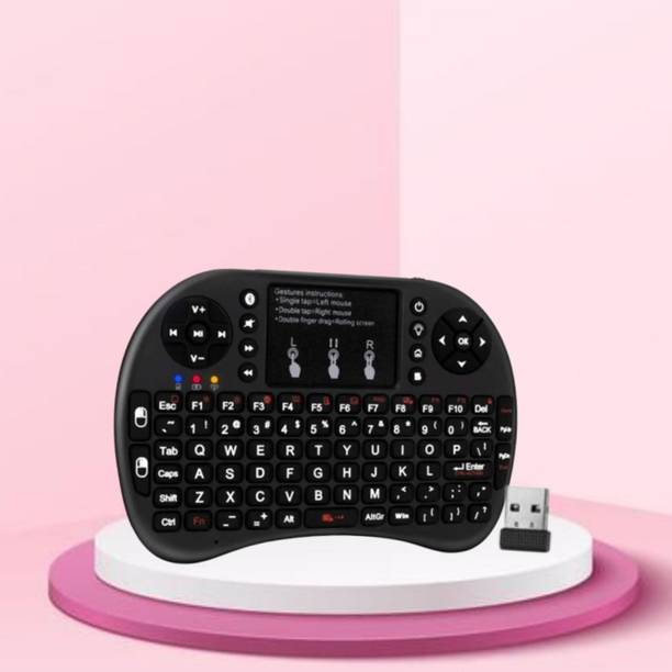 Clairbell Bluetooth (Wireless Keyboard) USB Rechargeable Keyboard With Pocket Size K279 Wireless Thumb-size Multi-device Keyboard Compatible with Tablet