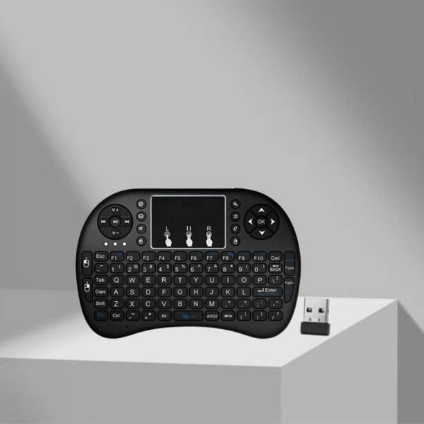 GUGGU Bluetooth (Wireless Keyboard) USB Rechargeable Keyboard With Pocket Size F46 Wireless Thumb-size Multi-device Keyboard Compatible with Tablet