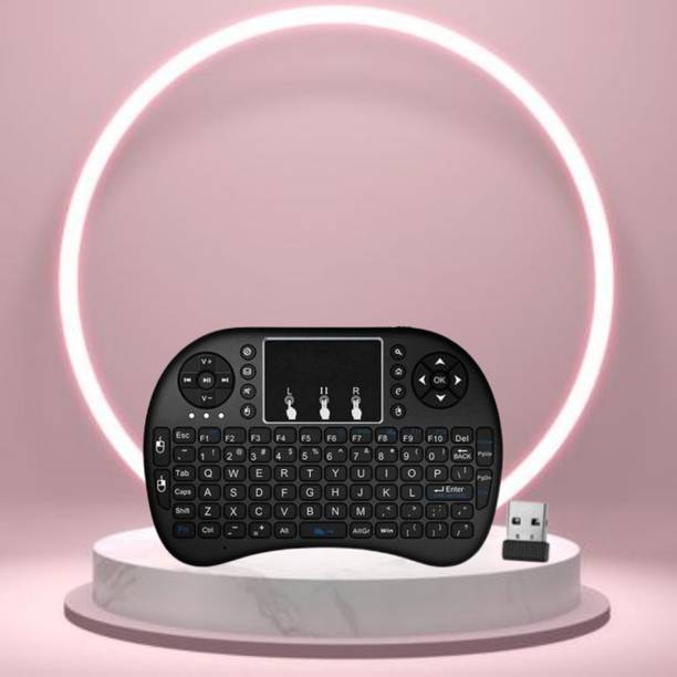 Clairbell Bluetooth (Wireless Keyboard) USB Rechargeable Keyboard With Pocket Size I194 Wireless Thumb-size Multi-device Keyboard Compatible with Tablet