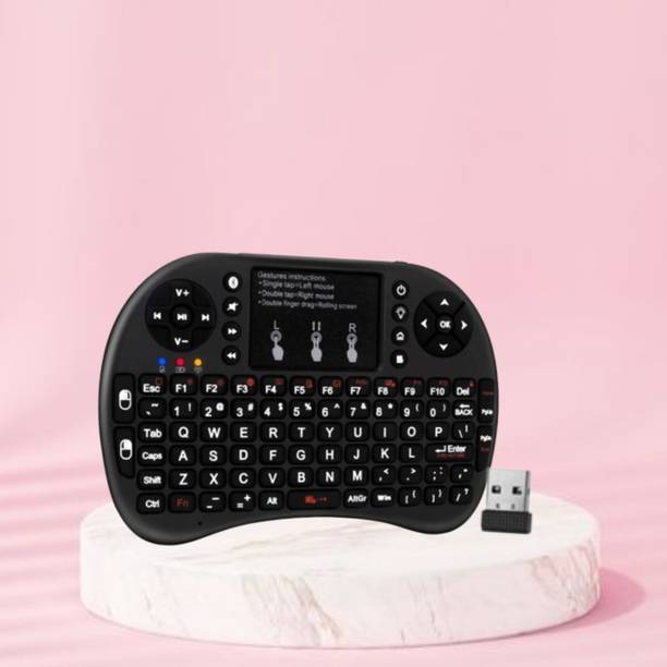 Clairbell Bluetooth (Wireless Keyboard) USB Rechargeable Keyboard With Pocket Size K93 Wireless Thumb-size Multi-device Keyboard Compatible with Tablet