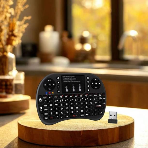 Clairbell Bluetooth (Wireless Keyboard) USB Rechargeable Keyboard With Pocket Size H226 Wireless Thumb-size Multi-device Keyboard Compatible with Tablet
