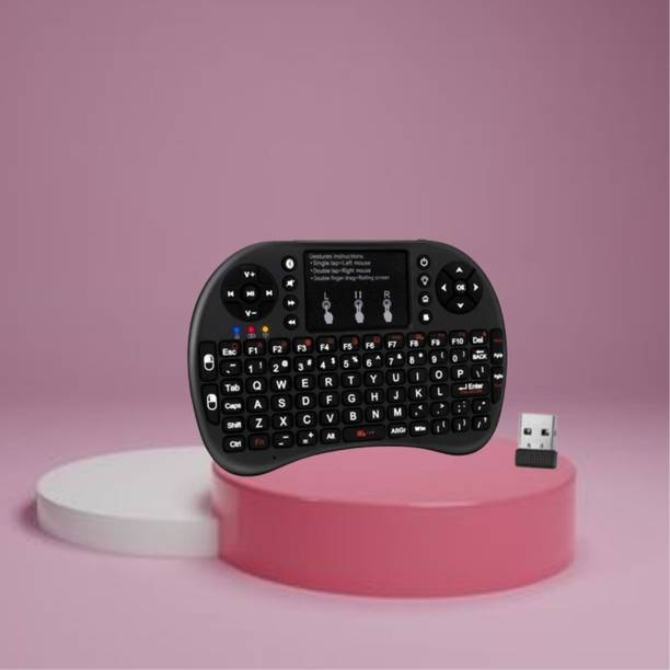 Clairbell Bluetooth (Wireless Keyboard) USB Rechargeable Keyboard With Pocket Size H385 Wireless Thumb-size Multi-device Keyboard Compatible with Tablet