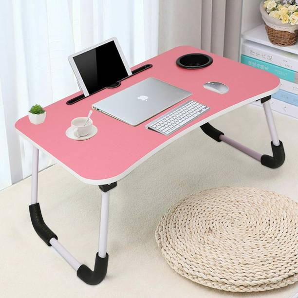 RPVENTERPRISE Laptop Desk for Study and Reading Wood Portable Laptop Table