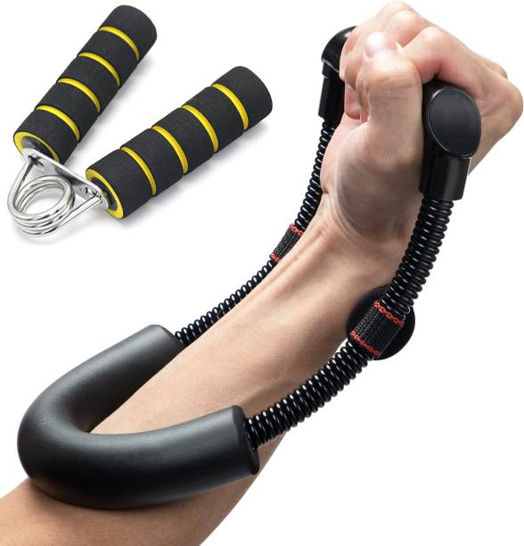 Pheonix Workout Combo Of Wrist Exerciser With Foam Hand Gripper For Gym Equipment Gym & Fitness Kit