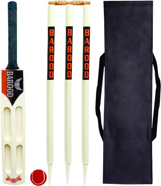 BAROOD Size 4 Schoop 4 Age 7-9 years Wooden Cricket Kit