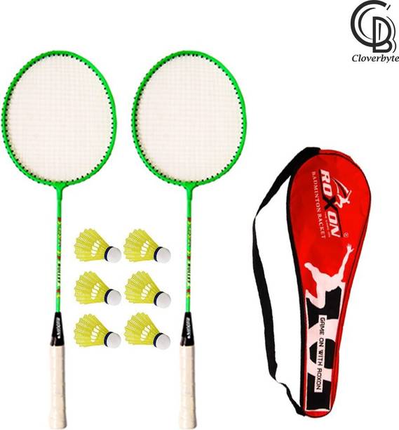 MINIBLITZ Bullet Pack Of 2 Piece With 6 Piece Shuttle With Cover kit set Badmint