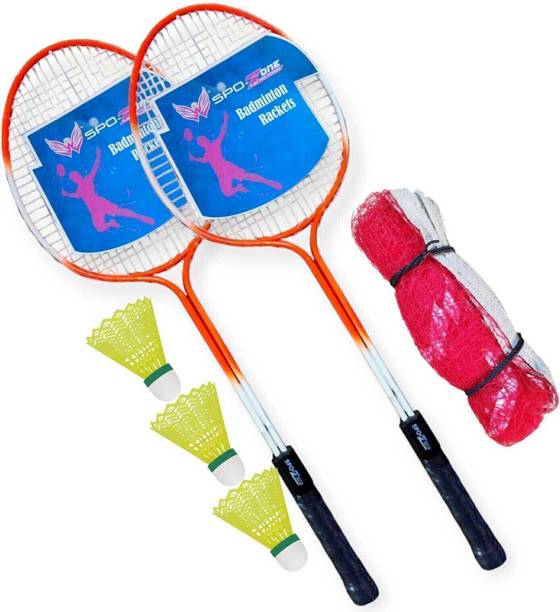 SPO Zone Badminton Kit Combo Set#13 Badminton Kit