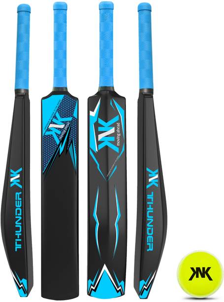 KNK Thunder Senior Plastic Cricket Bat with Soft Cricket Ball Cricket Kit