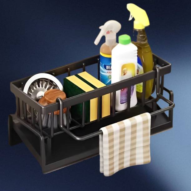 SteelHaven Dish Drainer Kitchen Rack Steel Velora Premium Sink Basket