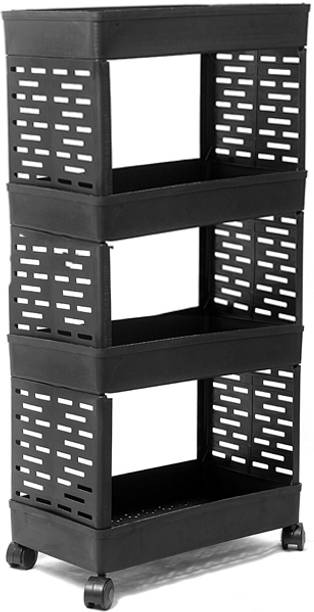 FUFUDADA Plastic Kitchen Trolley