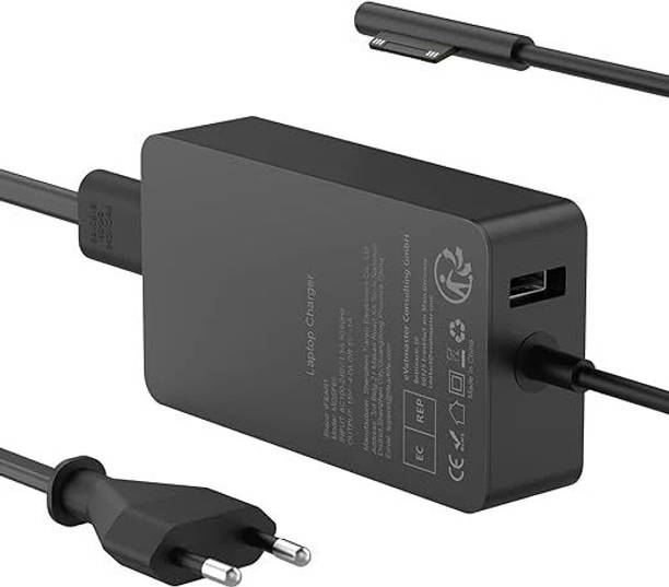 S-Vioce Sparrow Vioce Micr.osoft Charger Power Supply for Sur.face Pro 11/X/10/9/8/7/ 7+/6/5/4/3, 65 W Adapter