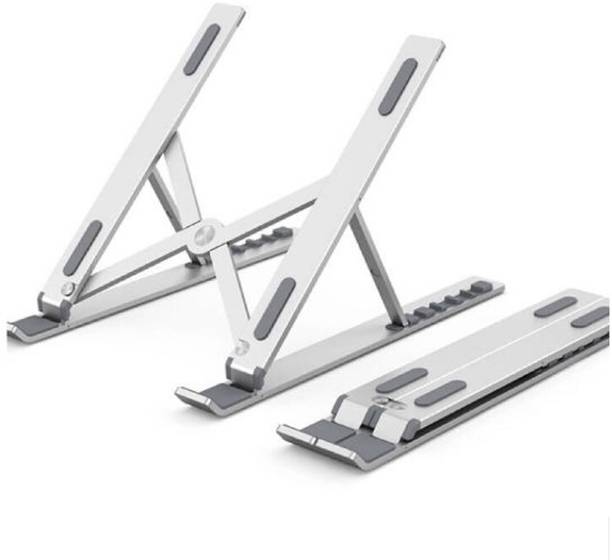 BAANI Laptop Stand Holder for Desk, Adjustable Portable Computer Riser Stand, Foldable Aluminum Notebook Elevator for Mac MacBook Pro Air, Lenovo, HP, Dell More 10 to 15.6 inches Laptops Tablets LS-11 Laptop Stand