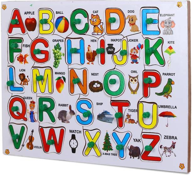 ELEXN Hot Sale Educational Board Capital Alphabet Tray Best Learning Toy