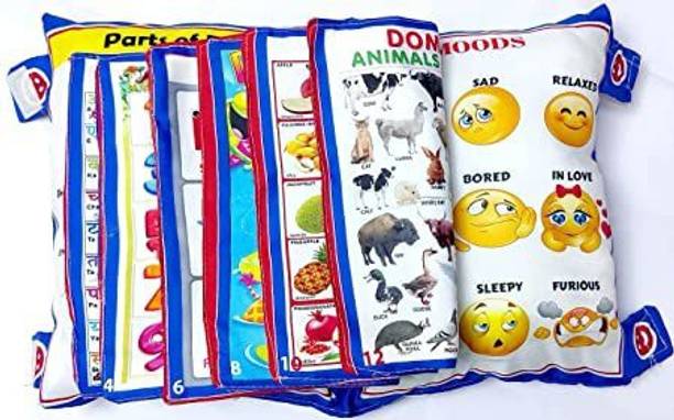 BHVMEY kids learning cushion books toys for kids