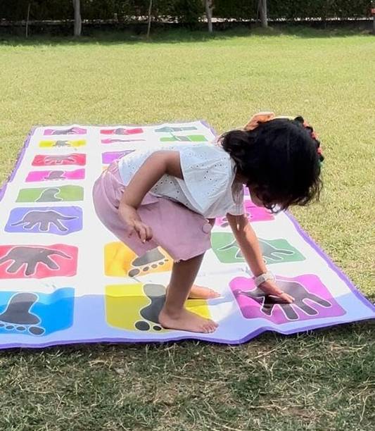 Nafhotoz Cognitive Skill Hopscotch Mat for Kids