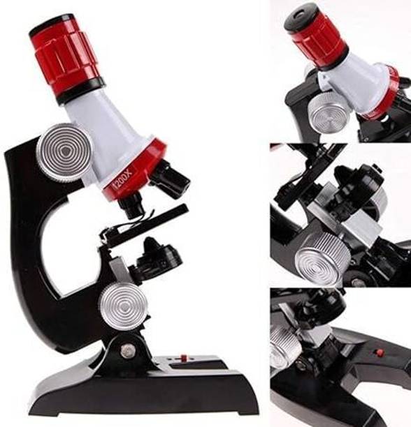 Glenston Educational Science Beginner Microscope with 1200X Magnification for Kids