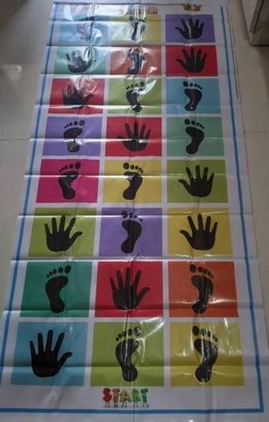 Ruffo Interactive Hopscotch Mat for Toddlers