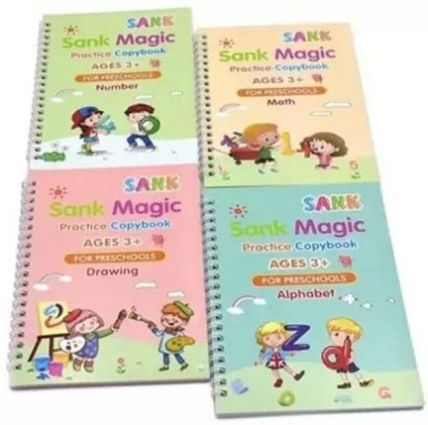 ALORNOR MAGIC BOOK-English Reusable Magical Copybook Kids
