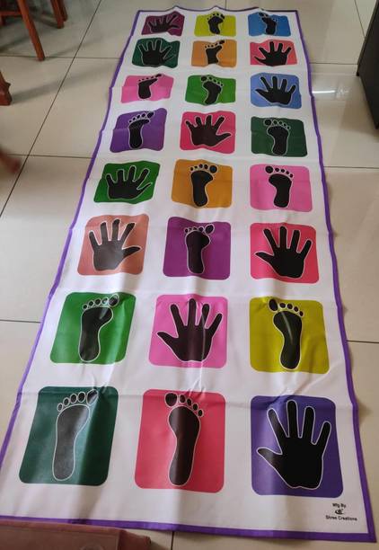 Nafhotoz Activity Rug with Hand and Foot Game