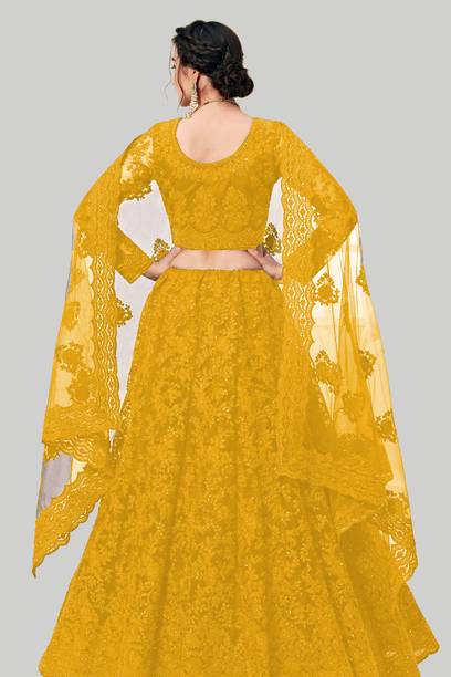 GOROLY Embroidered Semi Stitched Lehenga Choli - Image 4