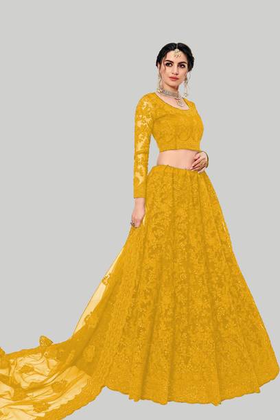 GOROLY Embroidered Semi Stitched Lehenga Choli - Image 2