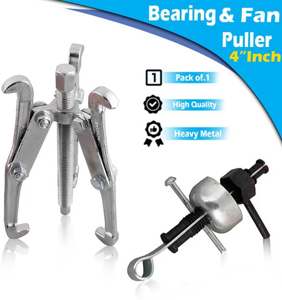 INPHATOOL INT_04U Heavy duty 2in1 Fan Bearing Puller and 3 Leg 4inch Bearing puller set Lever Tool