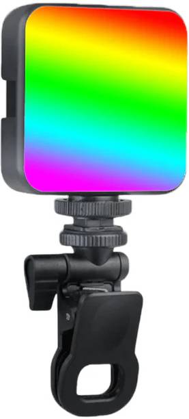 Worricow LED Video Light for Laptop & Camera | Rechargeable Adjustable Clip Light Flash