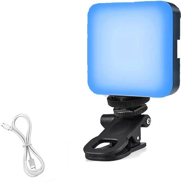 Worricow RGB Portable Selfie Clip LED Light USB Rechargeable RGB Fill Light for Phone Flash