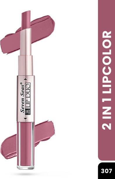 सेवन सीस Lip Duo Liquid Lipstick with Lipstick