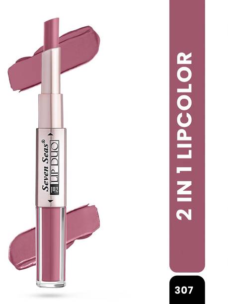 Seven Seas Lip Duo 2in1 Lipstick Full Coverage Comfortable Lightweight Lip Colors