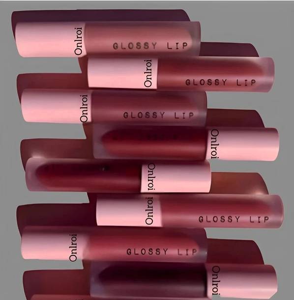Onfroi Beauty Waterproof Long Lasting
Liquid Matte Mini Lipstick Set Combo Pack
of 8