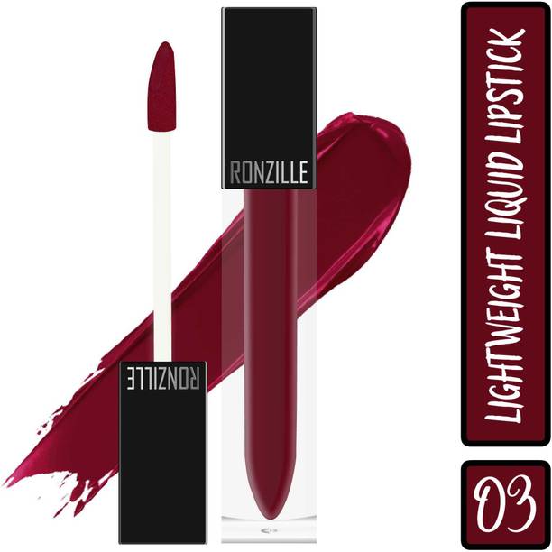RONZILLE Liquid Mousse Lipstick With Vitamin E and Jojoba Oil 5ml Shade 03