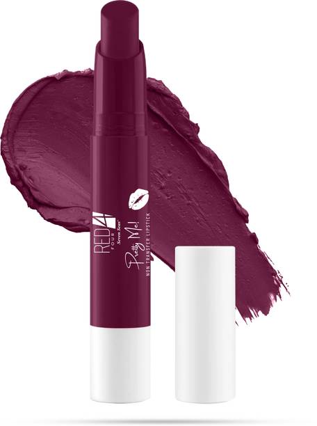 सेवन सीस Red4 |Kiss Proof |Creamy Matt |Get Upto 24 Hours Pretty Me Non Transfer Lipstick