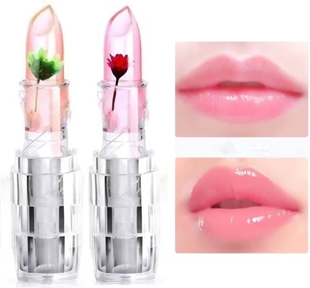 Earthcon Jelly Flowers Lipstick With color Changing
