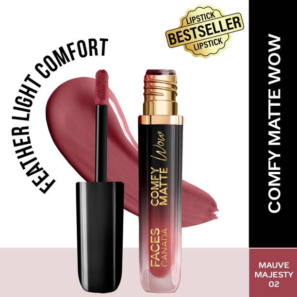 फेसेस कनाडा Comfy Matte Wow Liquid Lipstick | Highly Pigmented