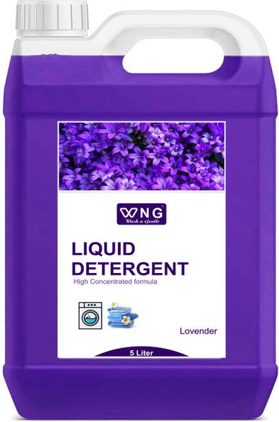 WNG Liquid Detergent for washing machine and handwash stain remove Lavender Liquid Detergent